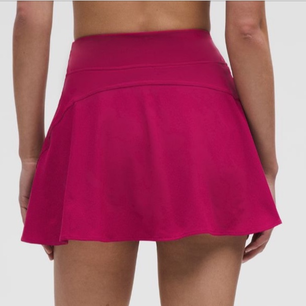 Lululemon Mini Tennis Skort in Ivory